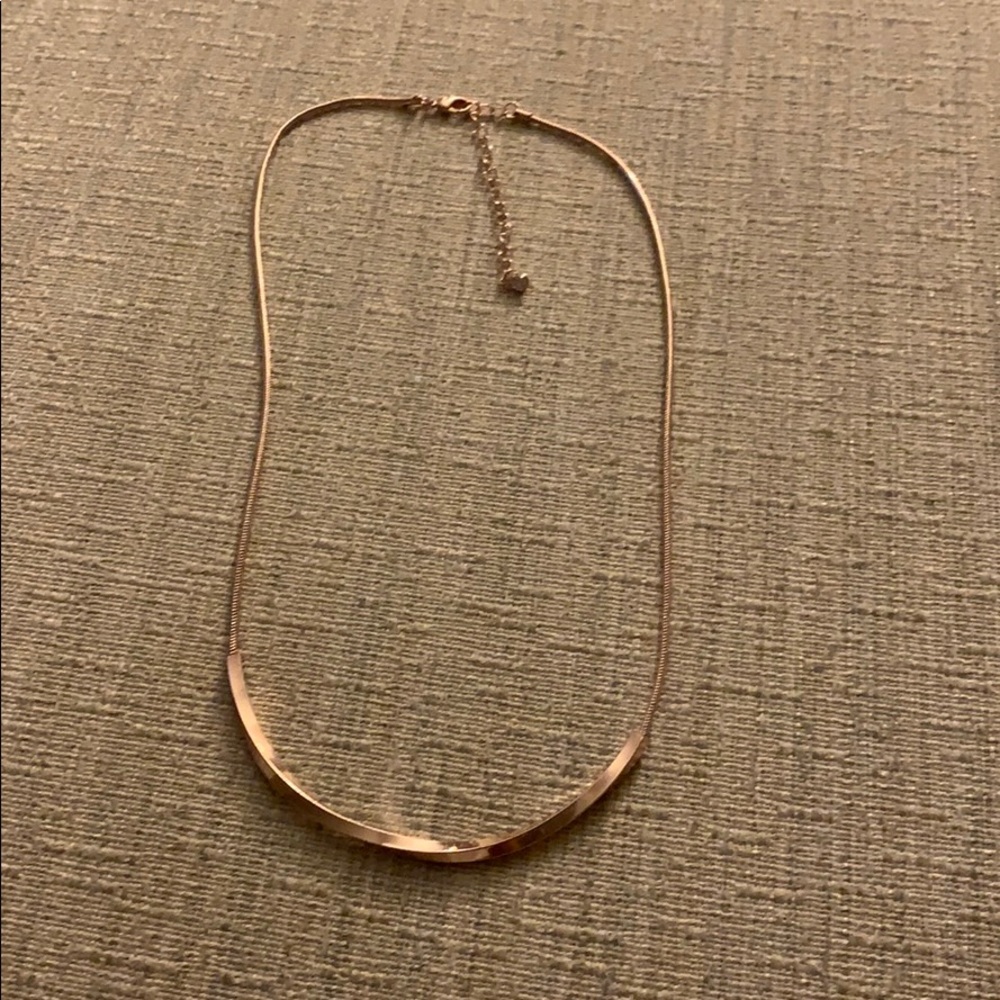 Simple Rose gold Necklace